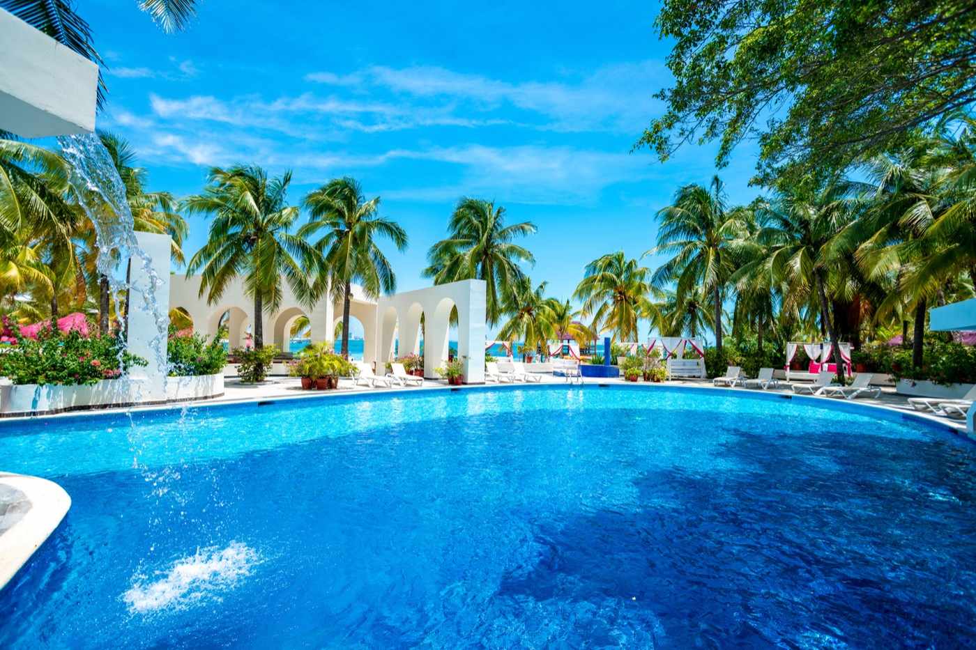 Pool at The Sens Cancun Hotel