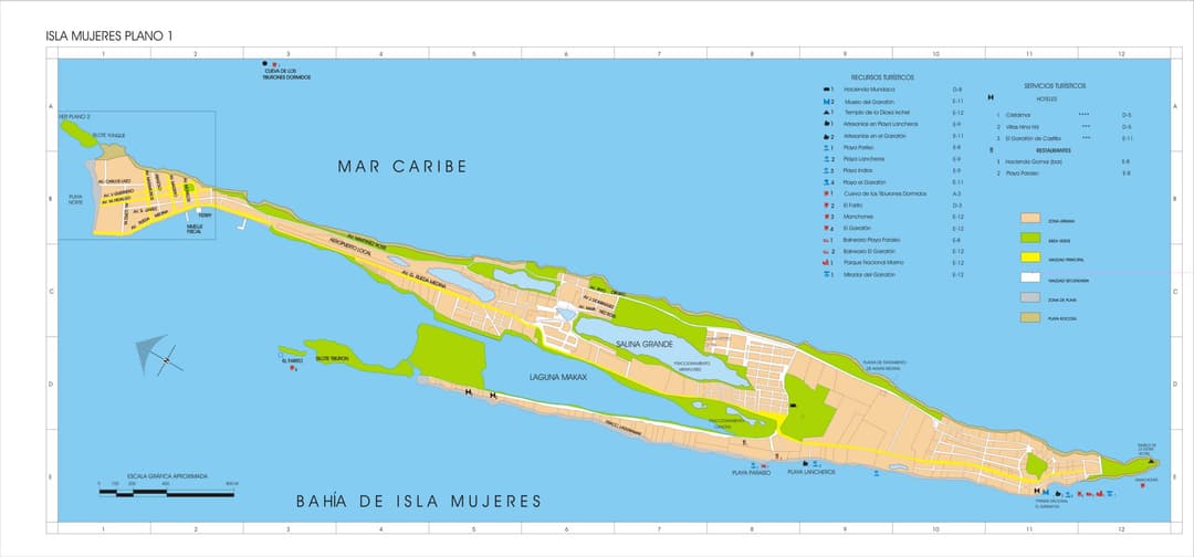 Isla Mujeres, the island of the goddess Ixchel