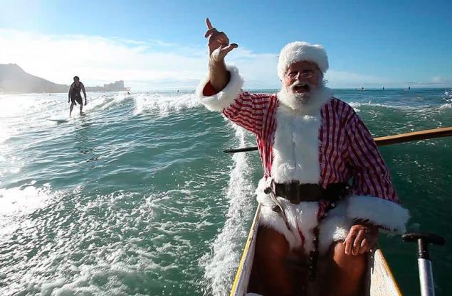 Navidad en la playa