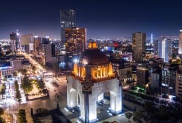 Ciudad de México de noche