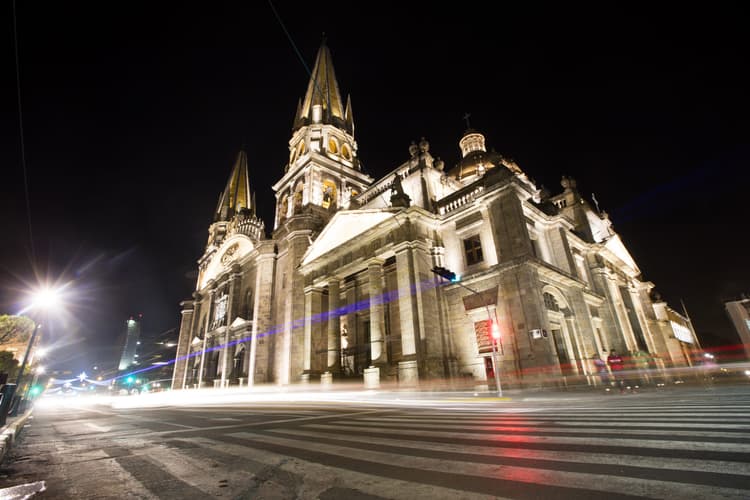 La catedral de Guadalajara, Jalisco