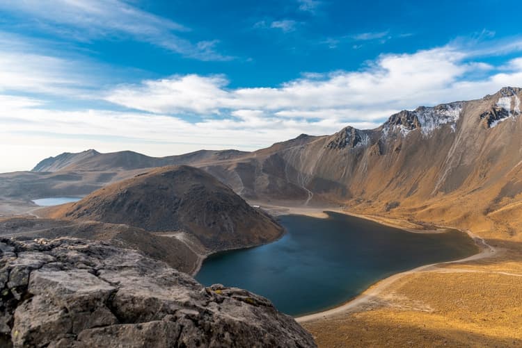 Vistas laguna en toluma