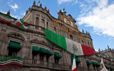 The Zócalo of Puebla