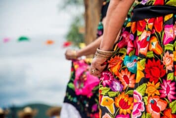 Atuendo típico del estado de Oaxaca