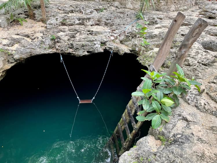 Mergulhe no cenote Calavera
