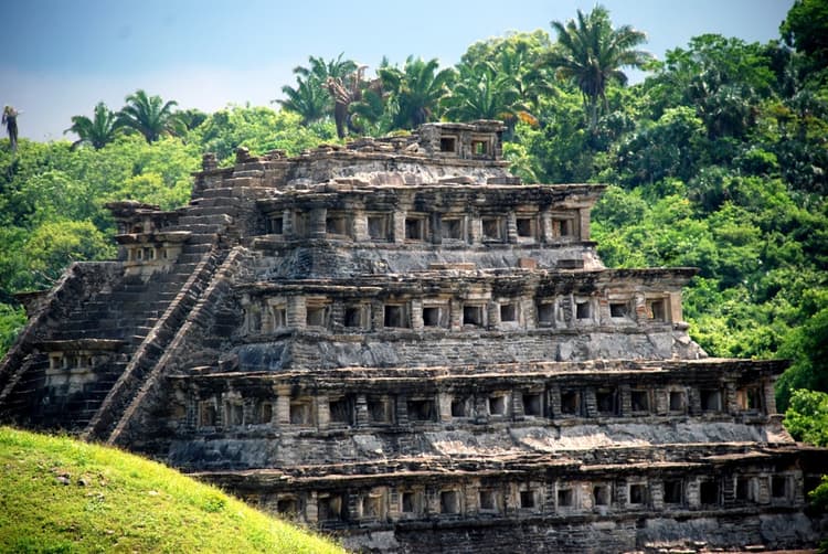 Las ruinas arquitectónicas del Tajín