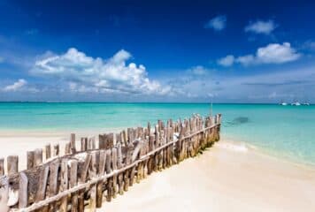 Playa en Isla Mujeres, México