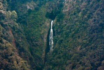 Parque con cascada en Puebla