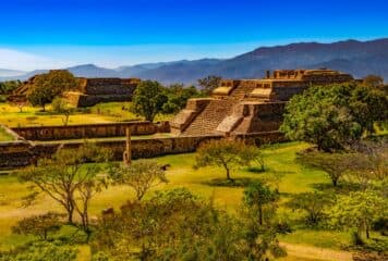 Patrimonio humanidad Monte Albán, México