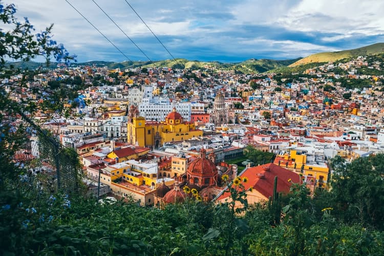 Panorámica pueblo mágico de México