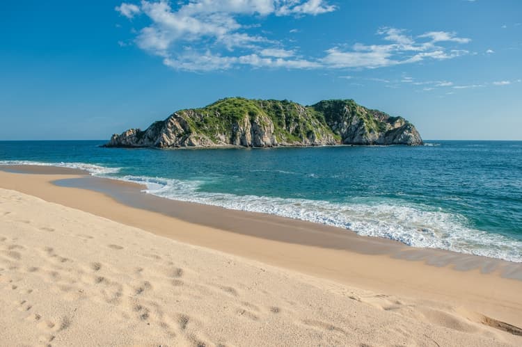 Mar de la Bahía Huatulco