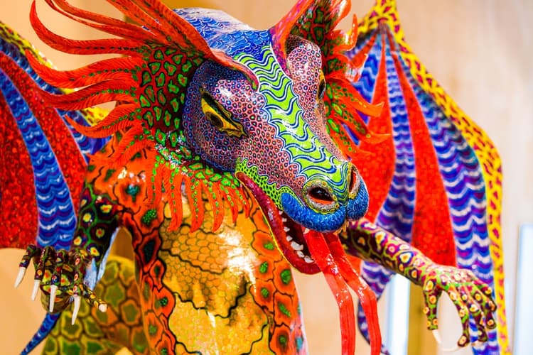 Artesanía mexicana alebrije