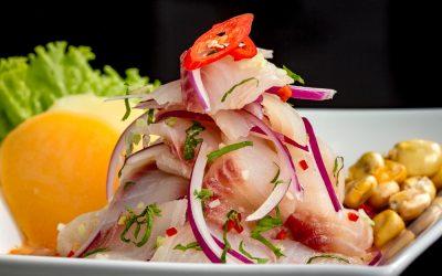 El ceviche de camarón