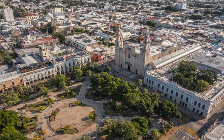 Mérida desde las alturas