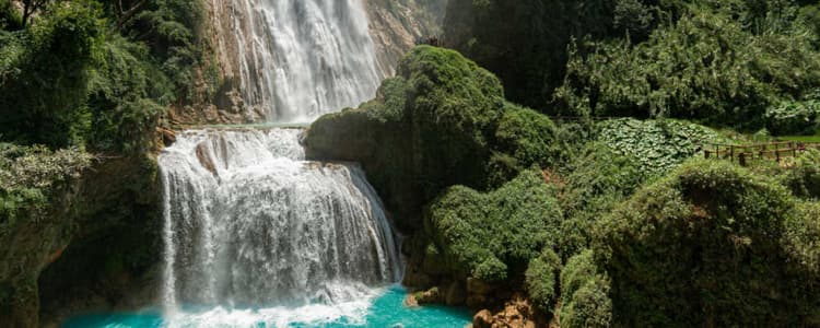 Descubra as cachoeiras de Chiapas