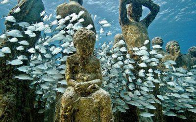 El Museo Subacuático de Arte de Cancún