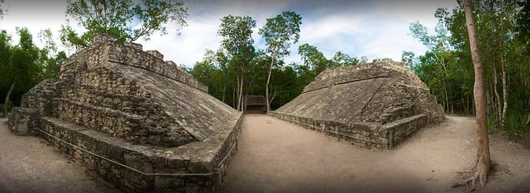 Deep within the green jungle… Cobá