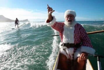 Natal na praia