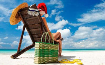 Christmas on the beach