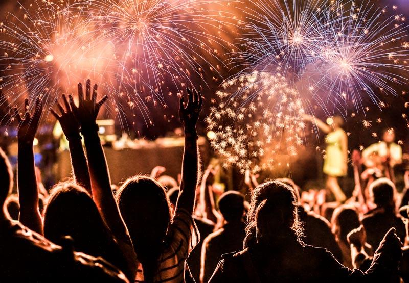 Así se recibió el Año Nuevo en Oasis