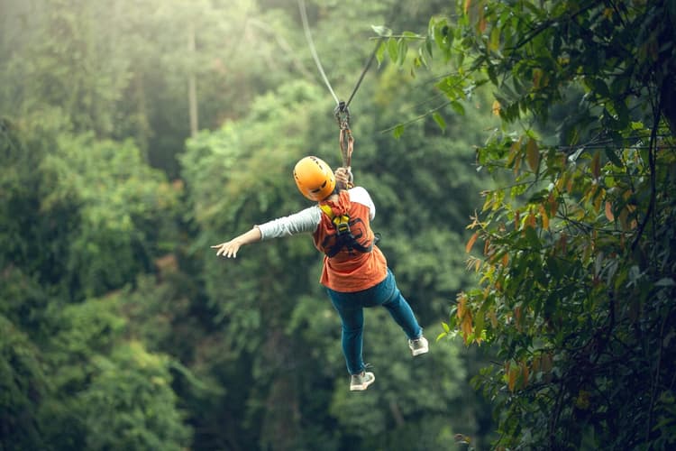 Visita ao parque Xplor em Cancún