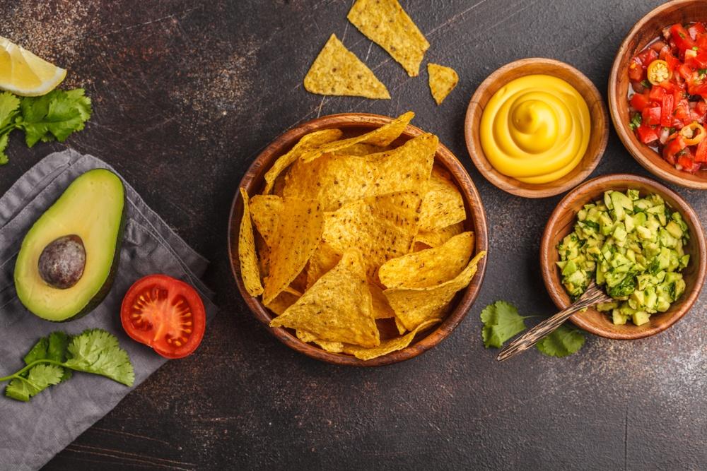 Prepare your own tortilla chips
