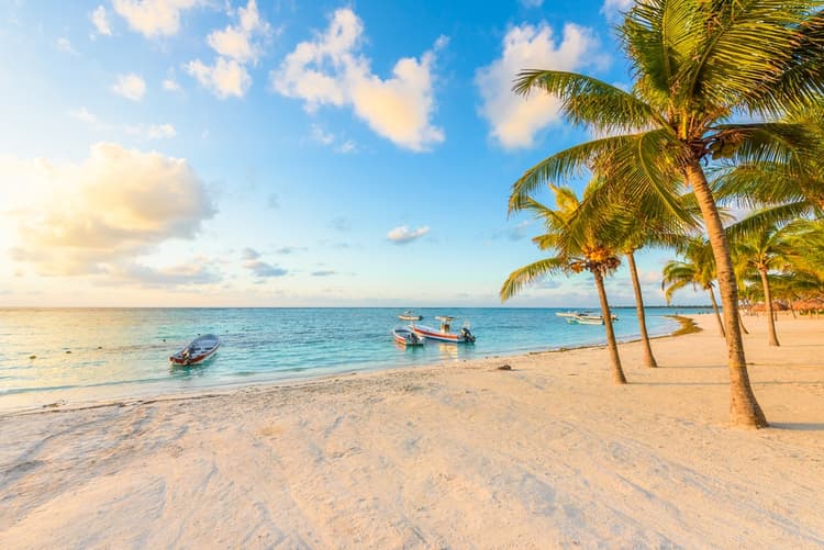 La playa de Akumal