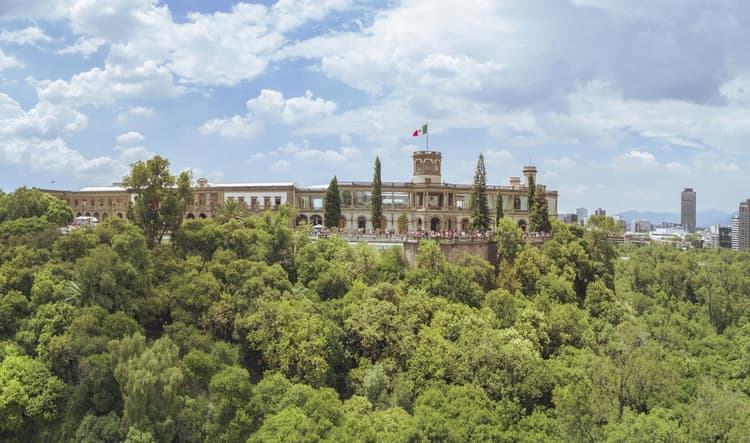 O bosque de Chapultepec
