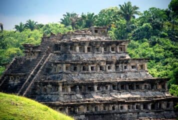 Las ruinas arquitectónicas del Tajín