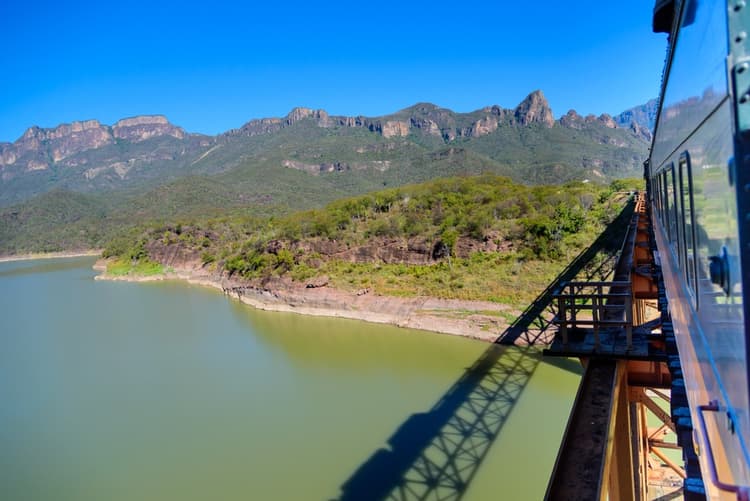 Vistas desde el tren Chepe
