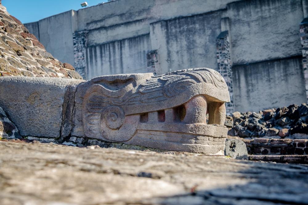 The ancient Aztec empire