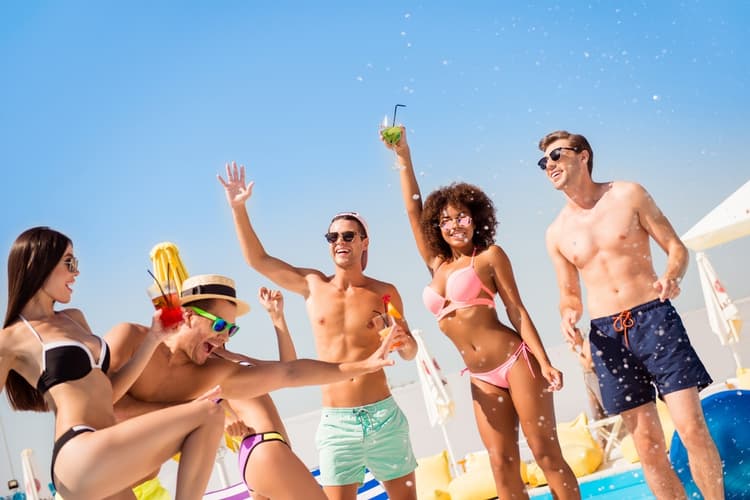 Os beach clubs em Tulum