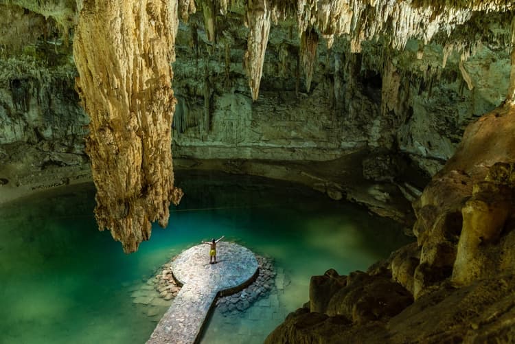 El cenote Suytun Riviera Maya