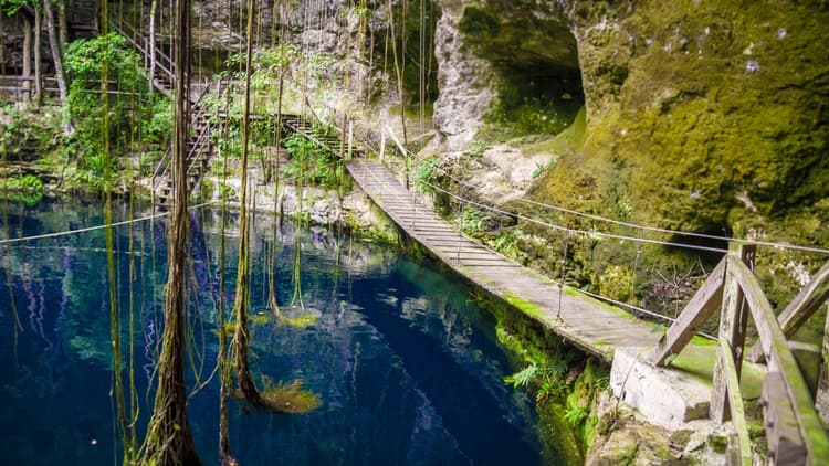 Cenote Xcanche en Valladolid