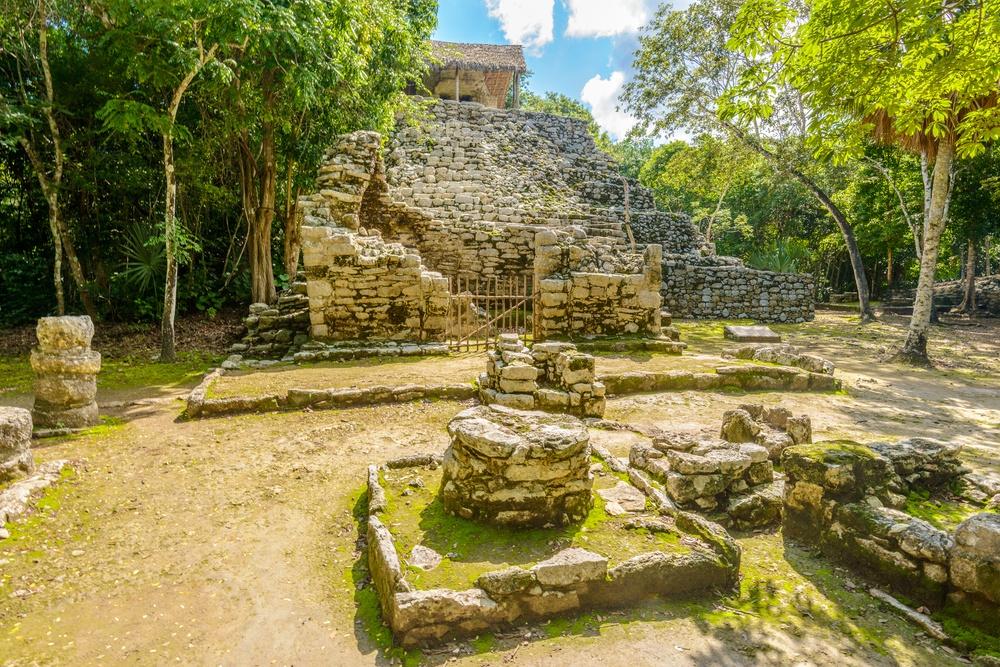 Las ruinas de Cobá