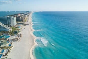 Playa en Cancún