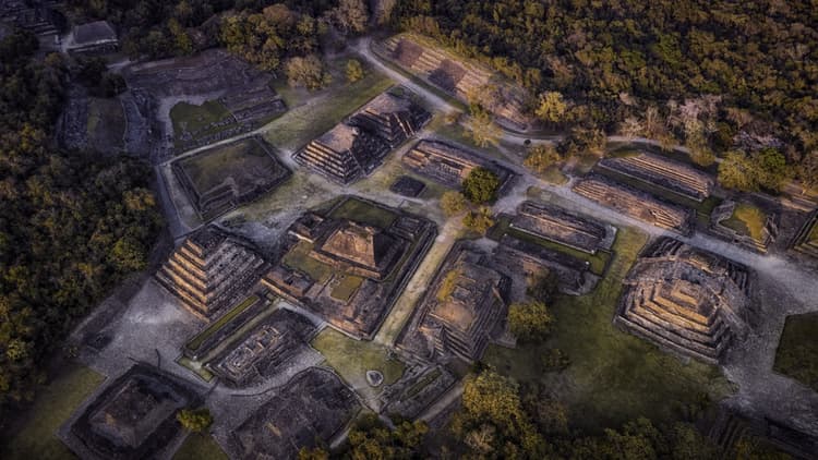 A Pirâmide de Teotihuacán