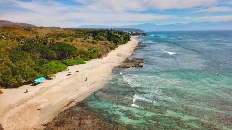 Panorámica Playa Punta Nayarit