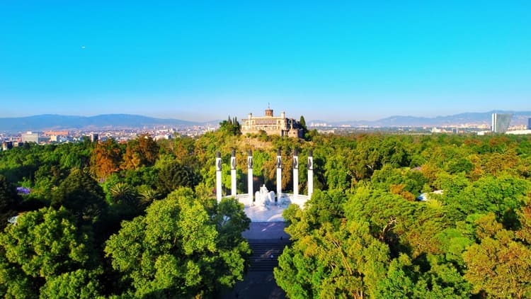 Panorámica museo Castillo Chapultepec