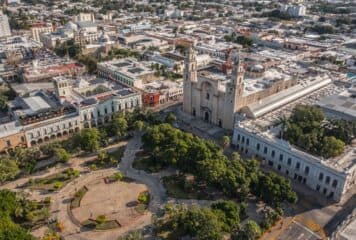 Mérida desde las alturas